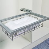 Closet Pull out Soft Close Adjustable Wire Storage Basket (236586900)