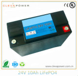 24V 10ah Ebike LiFePO4 Battery Pack with Mbs