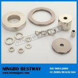 N45sh Magnet Ring with Zinc Coating