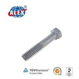 Hex Bolt with HDG Surface for Railroad Fastening