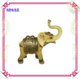 Resin Souvenir Elephant Figurine for Home Office Decoration