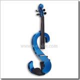 High Quality Blue Electric Violin (VE200)