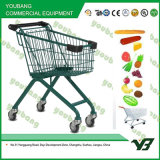 Powder Coated Shopping Trolley for Supermarket
