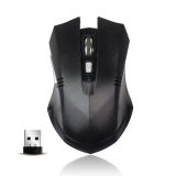 2.4GHz Black Color High Speed Wireless Optical Gaming Mouse for PC Laptop