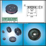 Plastic Flanged Ceramic Wire Guide Pulley for Drawing Wire