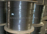 Ss304; Not Magnetic Stainless Steel Wire Rope-6*19+PP-9.3mm