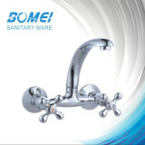 Double Handle Wall Mounted Kitchen Faucet (BM57603)