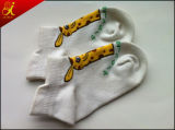 OEM Service Custom Made Design White Socks Child
