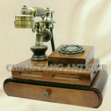Antique Telephone with Little Drawer (CTAT-311A)