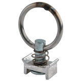 Single Stud Fitting W/Round Ring, Logistic Track Fitting, Metal Hardware Accessories