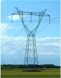 High Voltage Power Transmission Line Tower