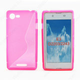 Wholesale S Type Soft TPU Phone Case for Sony E3/D2203