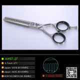 Offset Handle Stainless Hair Thinning Scissors (AH57-27)