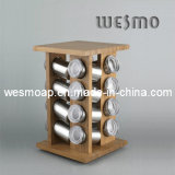Revolving Bamboo Spice Rack (WKB0301A)