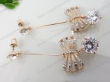 Shourouk Inspired Women Handmade Butterfly Shape Crystal Earring