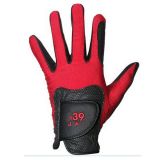 Wholesale Golf Glove in Red with Black Sport Glove 39 for Men