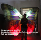 Decorative Inflatable Lighting Butterfly Costume for Events Advertising