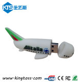 Rubber Plane USB Pen Driver Gift for Promotion (KTS010190)