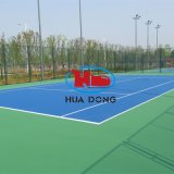 Prefabricated Outdoor Tennis Court Flooring Synthetic Rubber Material