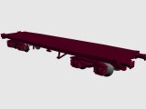 OEM Scale Model Railway Freight Car/Flat Wagons