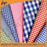 High Fashion Polyester Check Fabric