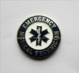 High Quality Bronze Metal Price Badge Pin for Medical Emergency (badge-075)