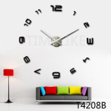 Fashion Design Decorative Atomic Wall Clock Home Decor 3D Large DIY Wall Clock