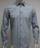 Men's Poplin Woven Long Sleeve Fashion Shirts HD0085