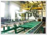 Construction Structural Descaling Roller Bed Type Shot Blasting Machinery