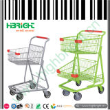 Two Basket Shopping Trolley Supermarket Shopping Carts