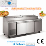 Stainless Steel Refrigerated Pizza Prep Table