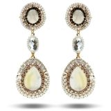 Crystal Opals Handmade Bohemian Earrings Fashion Jewellery