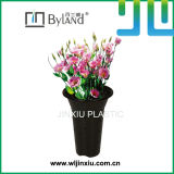 Round Plastic Garden Orchid Plant Flower Pot
