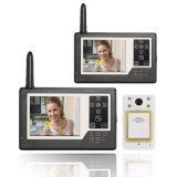 Wireless Video Doorphone with Peephole Door Viewer 120 Degree