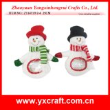 Christmas Decoration (ZY14Y19-3-4) Snowman Candy Holding