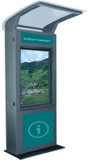 W3 Stainless Steel Waterproof Outdoor Touchscreen Information Kiosk with Infrared Waterproof Multi-Touch Touchscreen