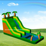 New Tropical Inflatable Water Slide with Pool