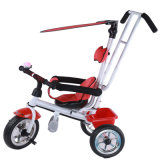 Cool Color Special Metal Baby Tricycle with Handle
