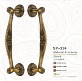 European Antique Style Zinc Alloy Classic Door Handle (SY-234)