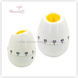 Promotional Gift Fashion Egg-Shaped Plastic Mechanical Cooking Kitchen Timer