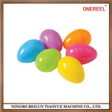 Customized Decorative Colorful Plastic Eggs for Promotional Gifts