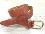 Men's Leather Belt (cow leather, fashion vintage belt)