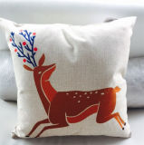 Christmas Decorative Cushion Fashion Transfer Print Pillow (LPL-404A)
