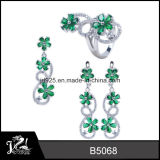 Low MOQ Green Rhinestone Fashion Jewellery
