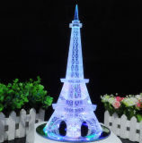 Exquisite Holiday Gift Souvenir Crystal Eiffel Tower