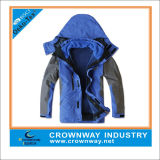 Mens Winter Waterproof Polyester Windbreaker Jacket, Winter Jacket