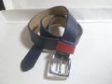 Full Grain Leather Pin Buckle Belt, Real Leather Belt, Fashion Belt