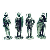 Zinc Alloy Knight Promotional Gift Decoration for Holidays