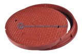 FRP Anti-Slip Compound Manhole Cover of SMC Material (D400)