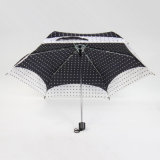20.5 Inch Joined Fabric Three Fold Super Mini Umbrella
